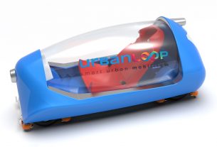 Urbanloop capsule hyper rapide