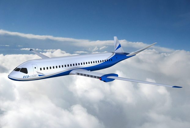 avion electrique solution de transport futuriste